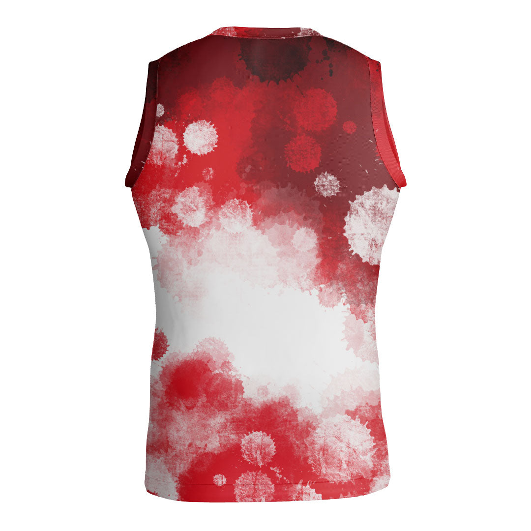 SLEEVELESS T-SHIRT RED BEARD