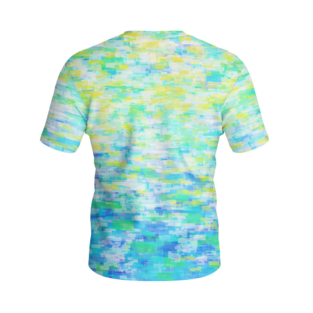 ROUND NECK T-SHIRT LAKE BLOSSOM