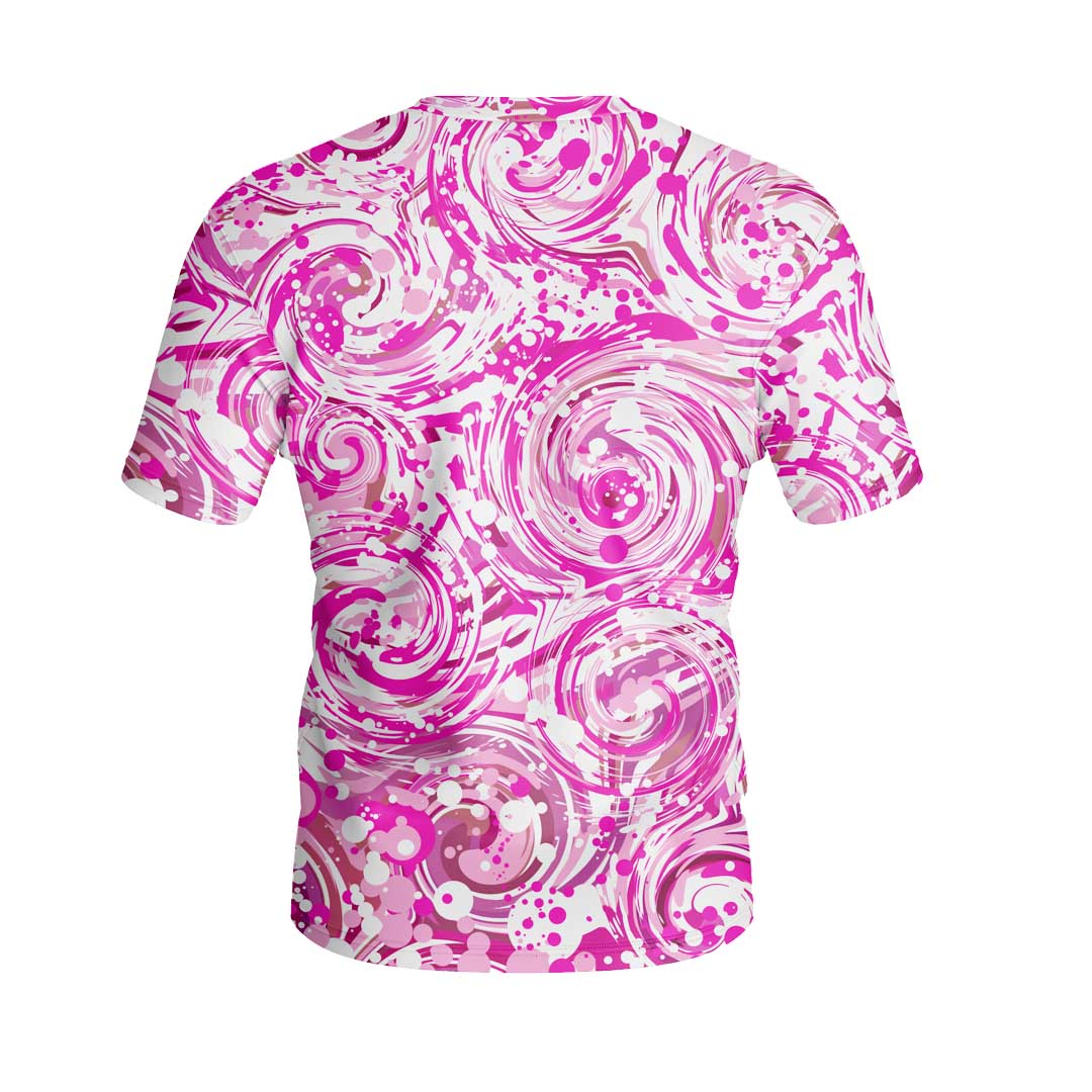 ROUND NECK T-SHIRT FUCHSIA FRENZY WOMEN