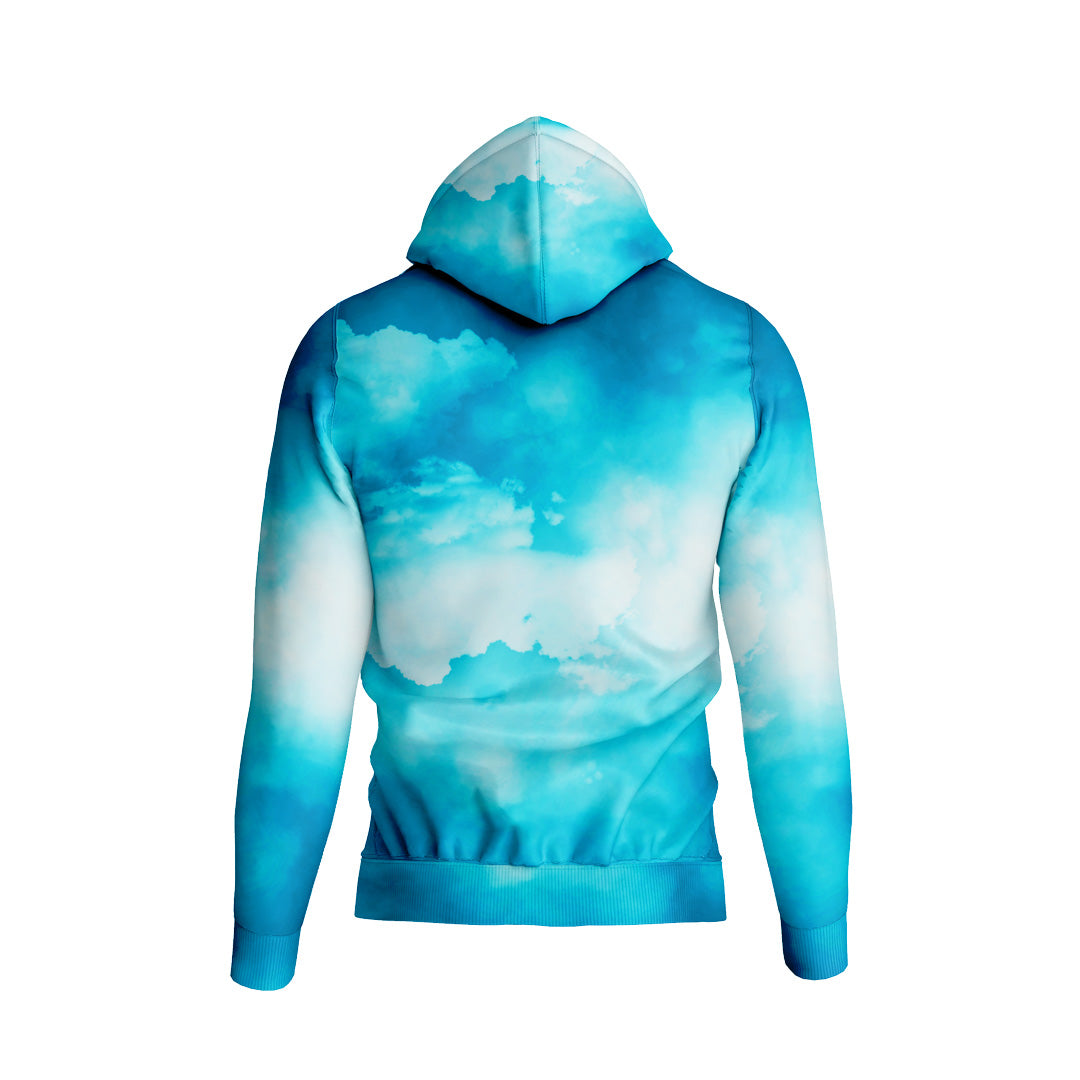 HOODIE TURBO TURQUOISE