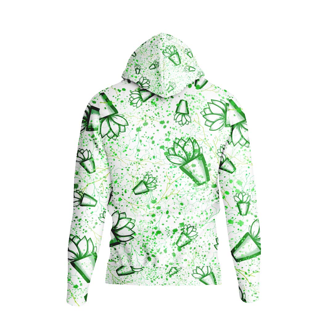 HOODIE FALLEN GREEN