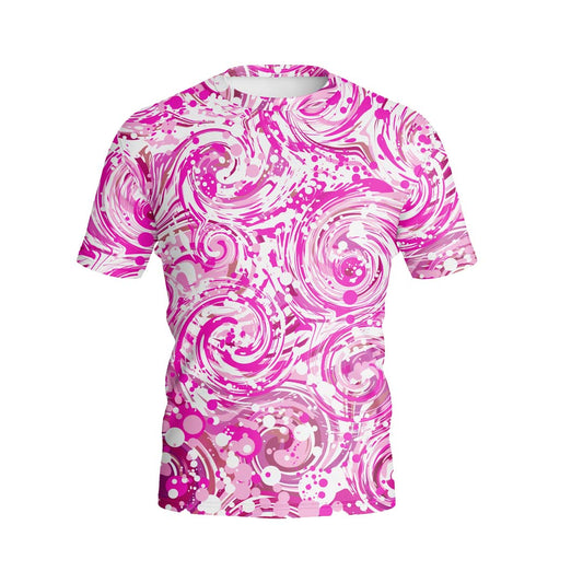 ROUND NECK T-SHIRT FUCHSIA FRENZY