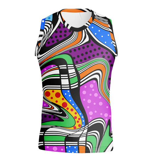 SLEEVELESS T-SHIRT PIZZAZZ