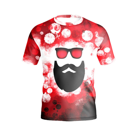 ROUND NECK T-SHIRT RED BEARD