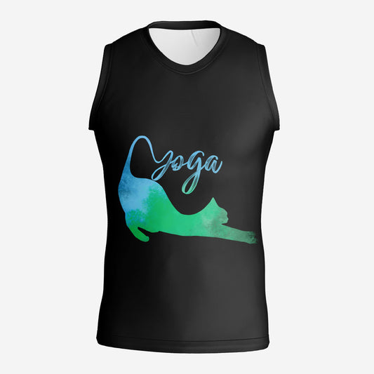 SLEEVELESS T-SHIRT CAT YOGA