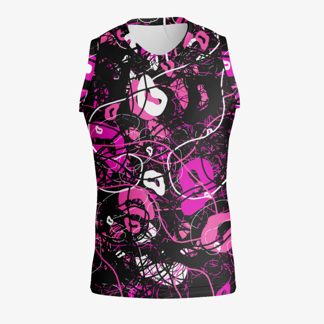 SLEEVELESS T-SHIRT LEOPARD