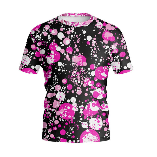 ROUND NECK T-SHIRT PINK POISON WOMEN