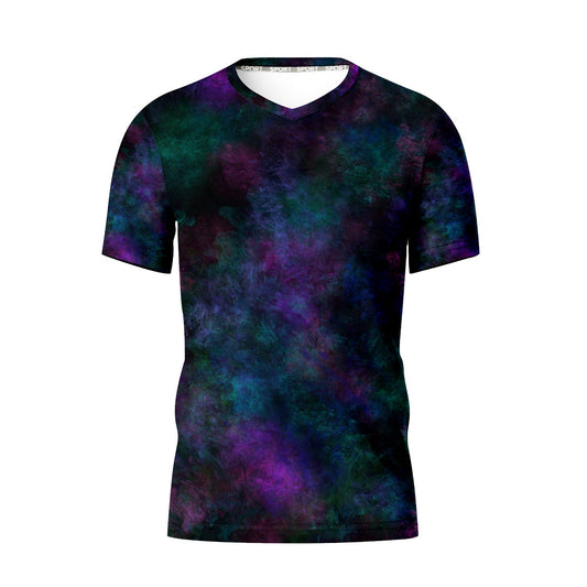 V-NECK T-SHIRT FOREST DARK