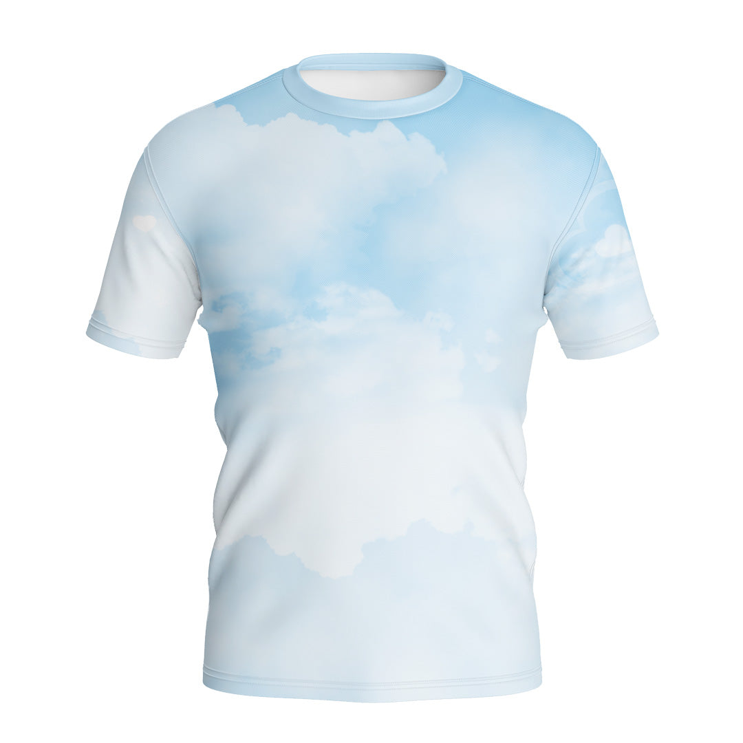 ROUND NECK T-SHIRT HIGH BLUE