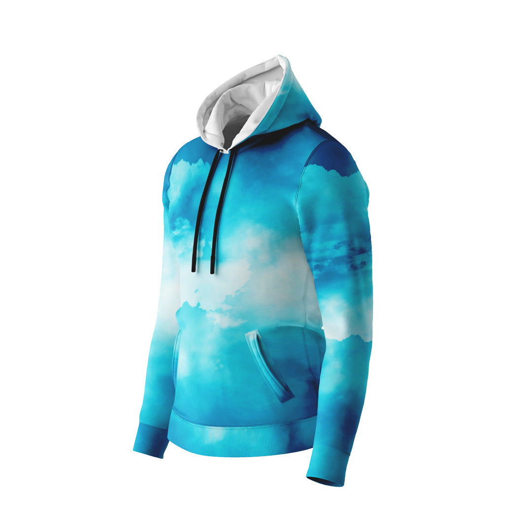 HOODIE TURBO TURQUOISE