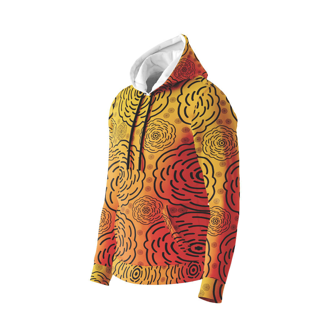 HOODIE MIXED MARIGOLD