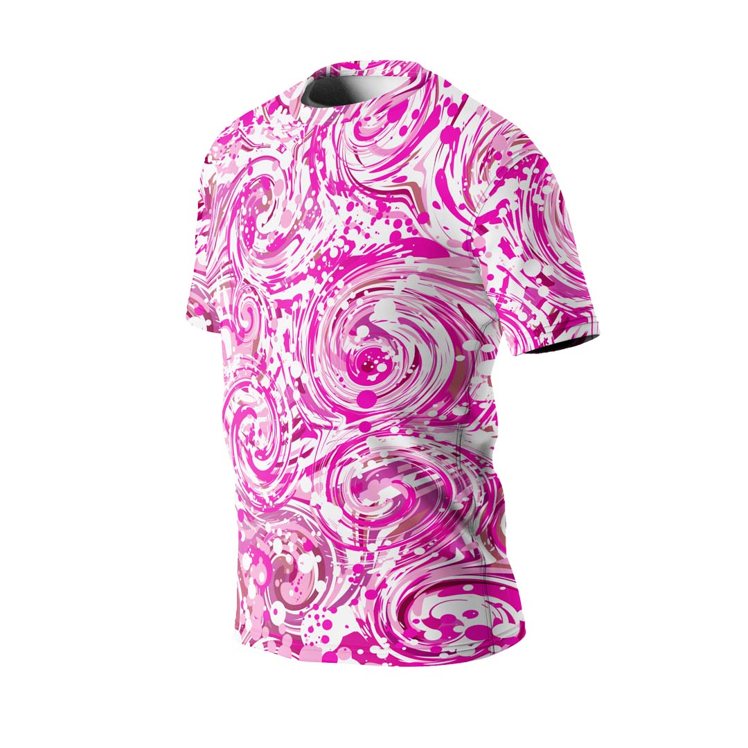 ROUND NECK T-SHIRT FUCHSIA FRENZY WOMEN