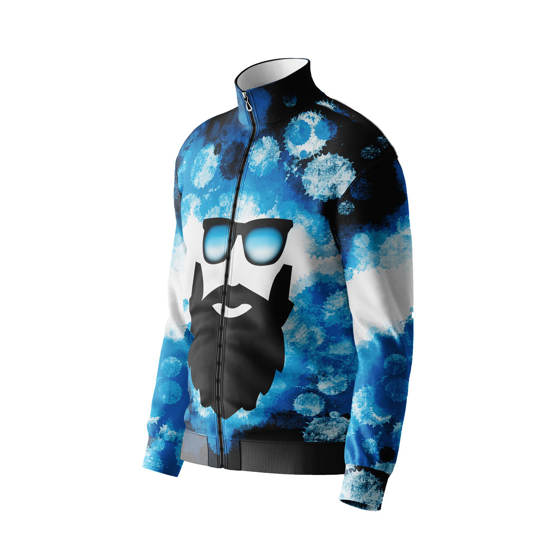 ZIPPER JACKET BLUE BEARD