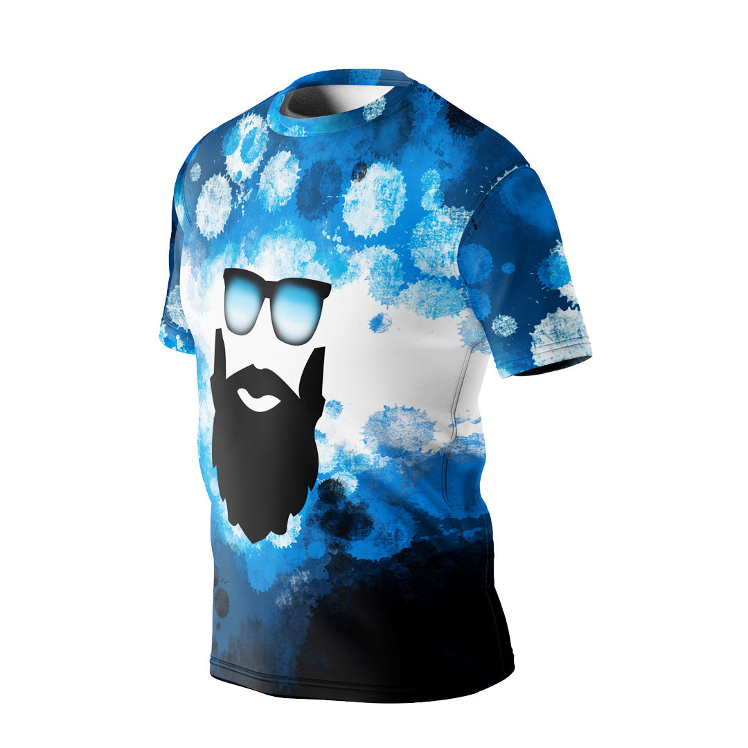 ROUND NECK T-SHIRT BLUE BEARD