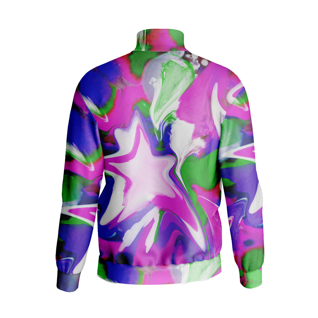 ZIPPER JACKET STARBURST WOMEN