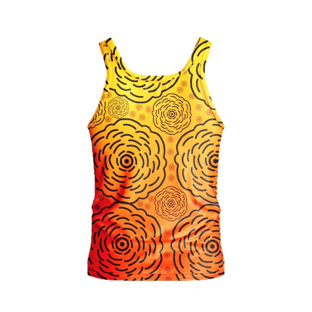 TANK TOP MIXED MARIGOLD