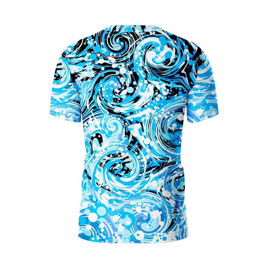 V-NECK T-SHIRT PACIFIC BLUES