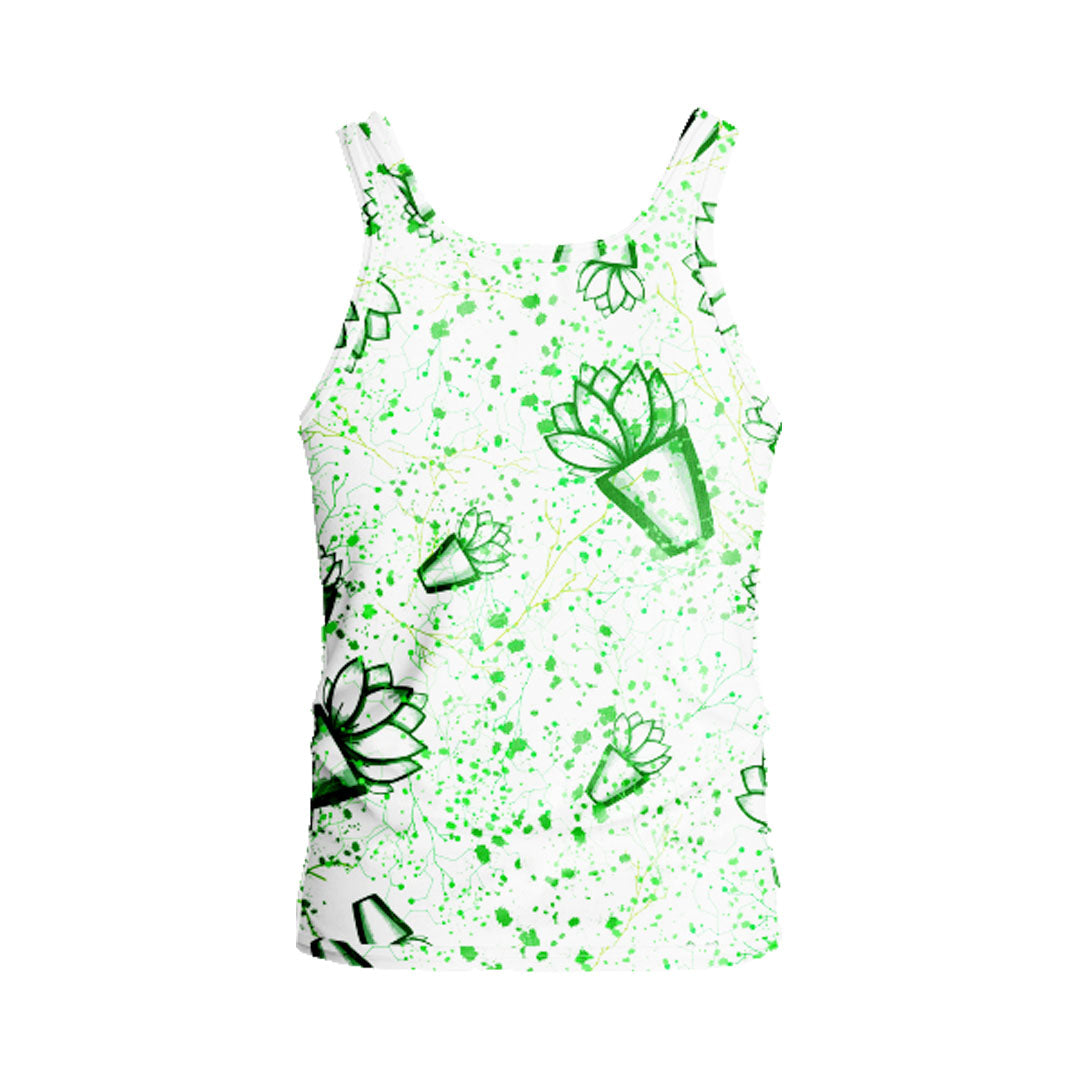 TANK TOP FALLEN GREEN