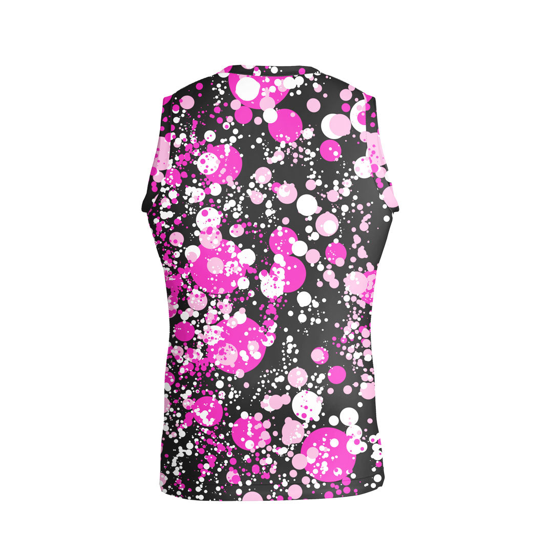 SLEEVELESS T-SHIRT PINK POISON