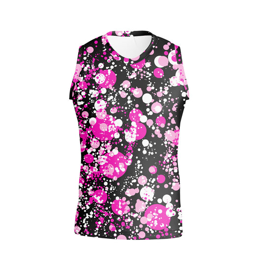 SLEEVELESS T-SHIRT PINK POISON