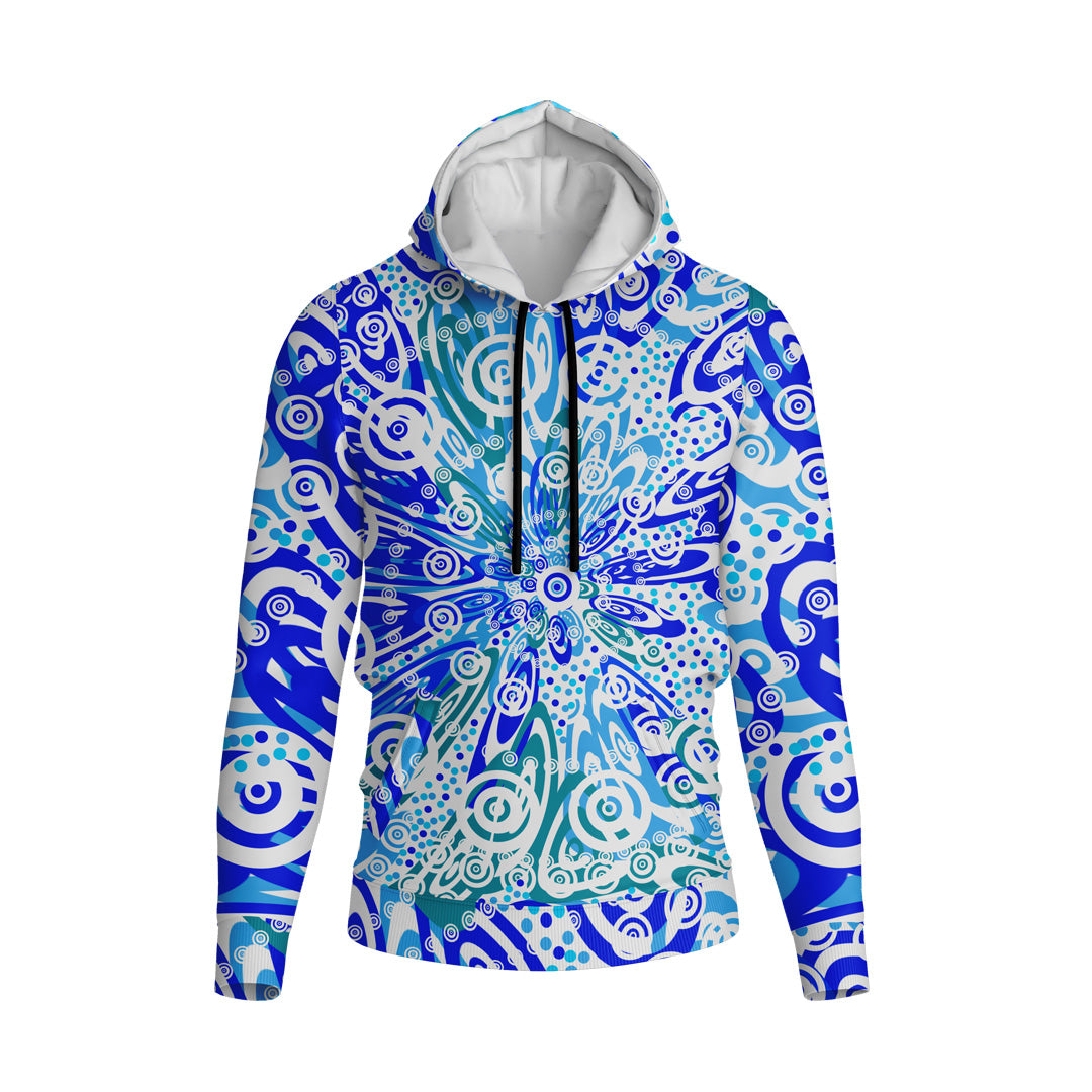 HOODIE CITRUS BLUE