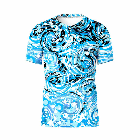 V-NECK T-SHIRT PACIFIC BLUES WOMEN