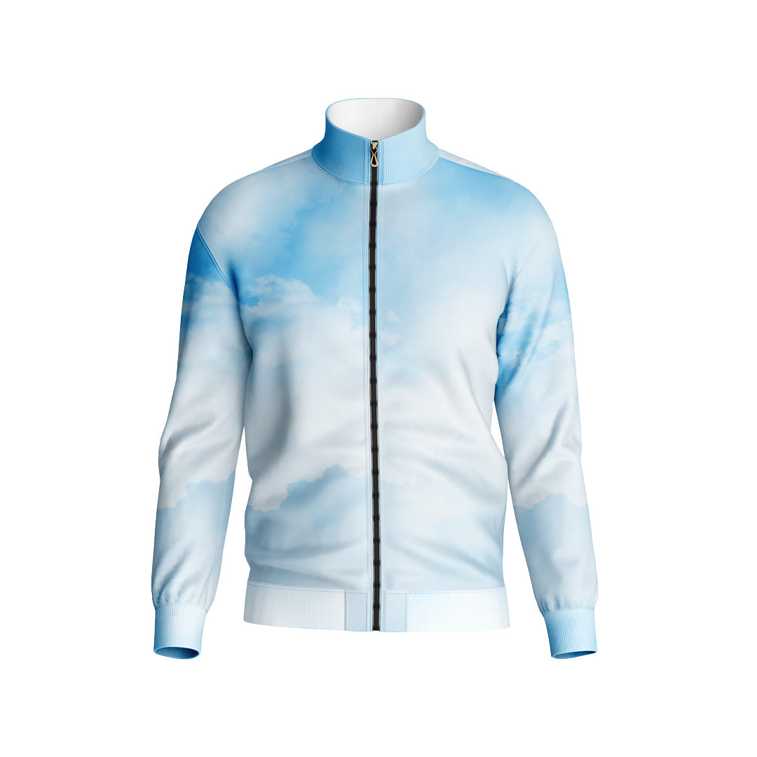 ZIPPER JACKET HIGH BLUE WOMEN