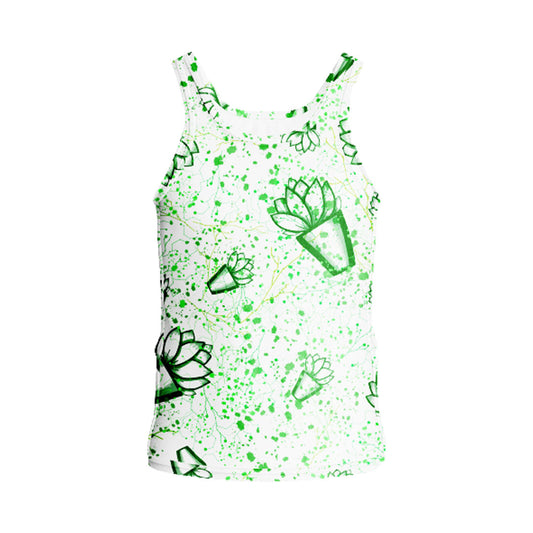 TANK TOP FALLEN GREEN