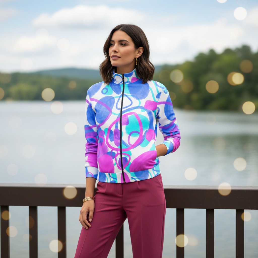 ZIPPER JACKET UNPEBELES WOMEN