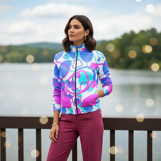 ZIPPER JACKET UNPEBELES WOMEN