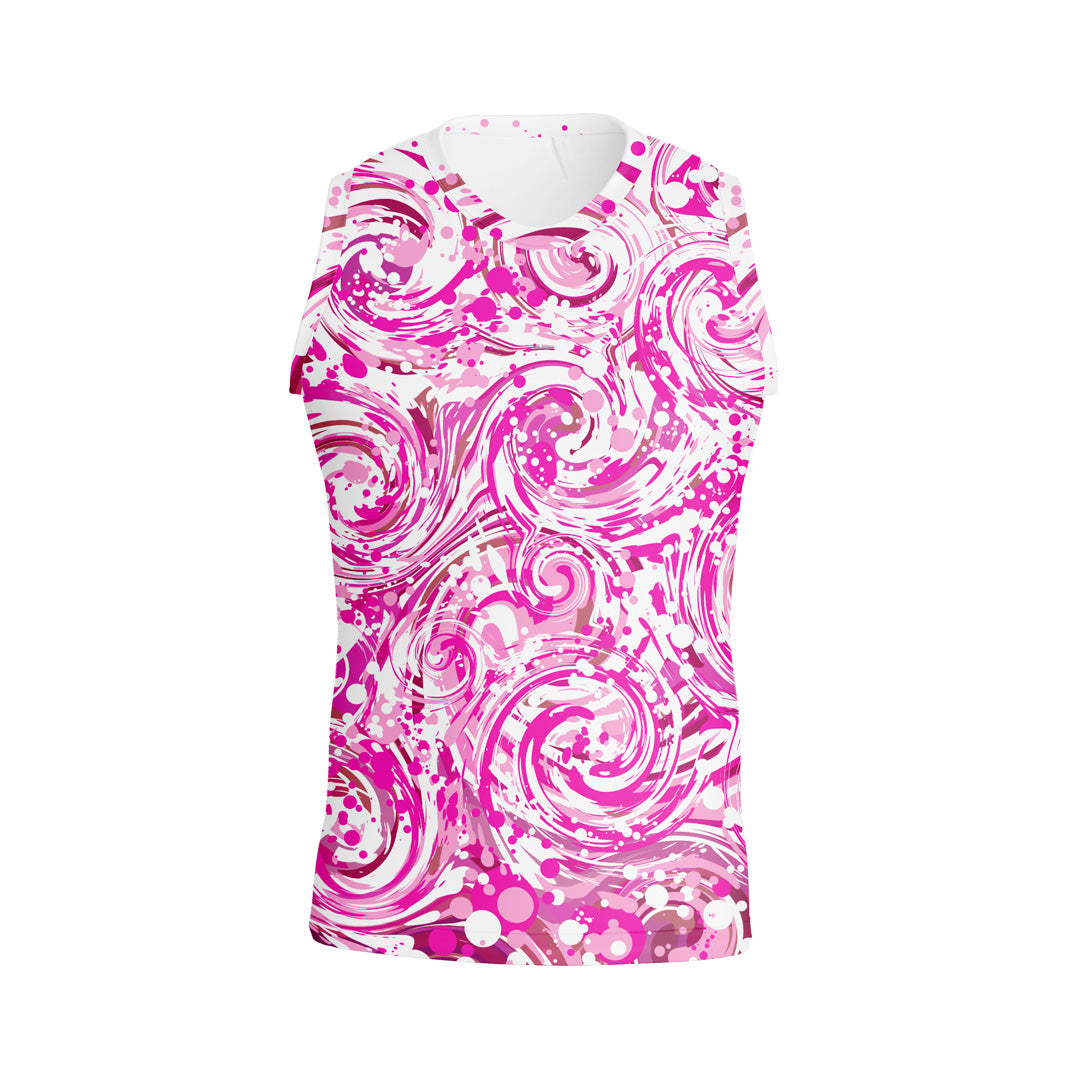 SLEEVELESS T-SHIRT FUCHSIA FRENZY