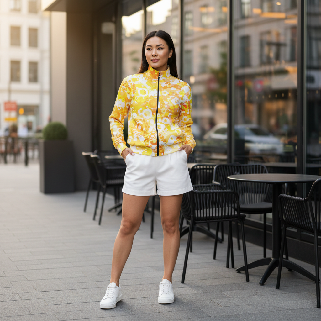 ZIPPER JACKET VITAMIN C WOMEN