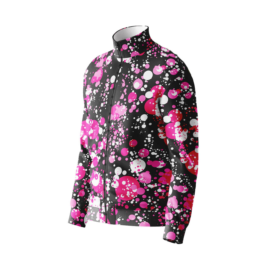 ZIPPER JACKET PINK POISON